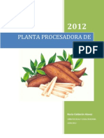 Planta Procesadora de Yuca para La Elaboración de Harina