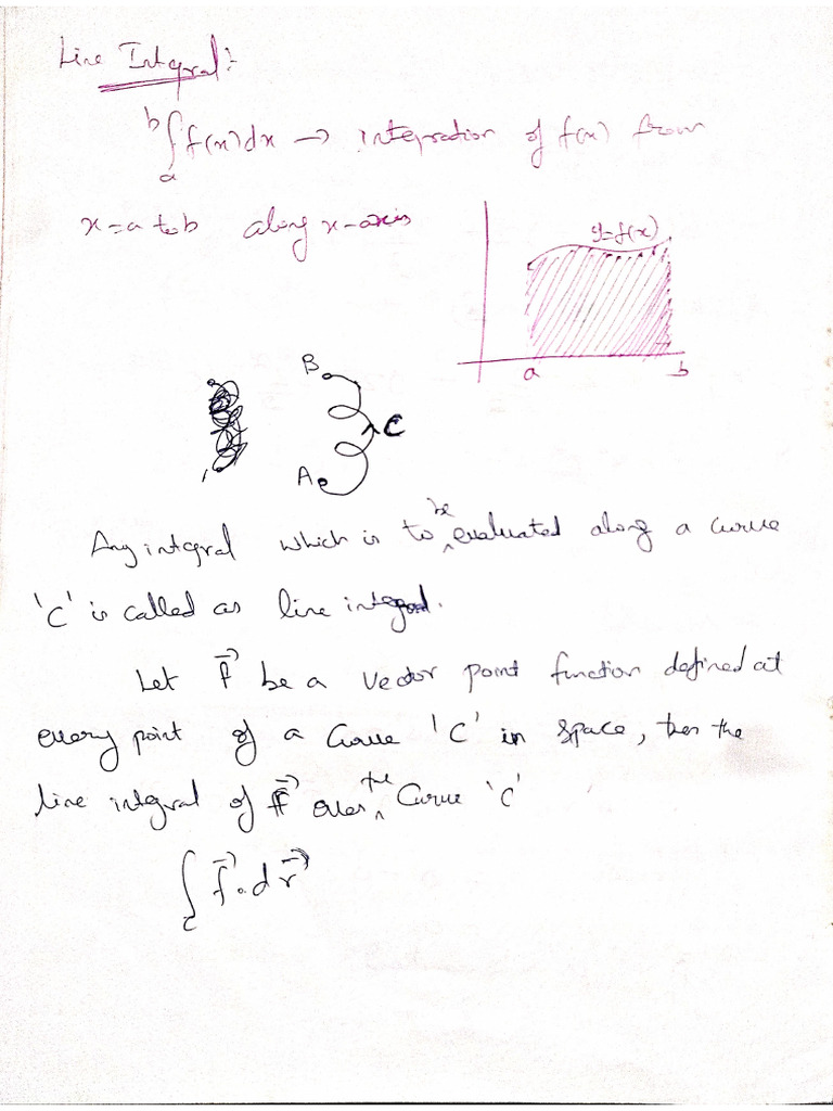 Vector Integration | PDF
