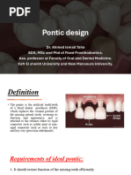 Modified Sanitary and Ridge-Lap Pontics | PDF | Dentistry Branches ...