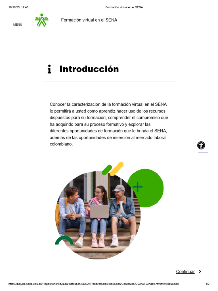 Formación Virtual en El SENA | PDF