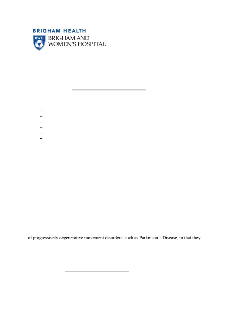 Standard of Care for Functional Neurologic Disorder | PDF | Physical ...