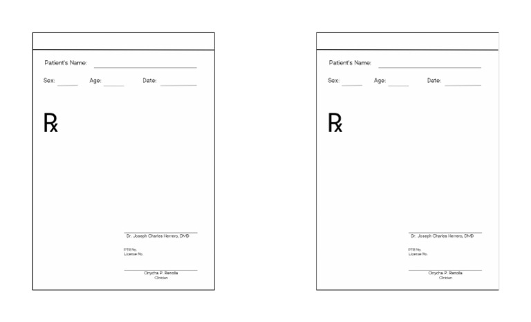 Prescription PDF | PDF