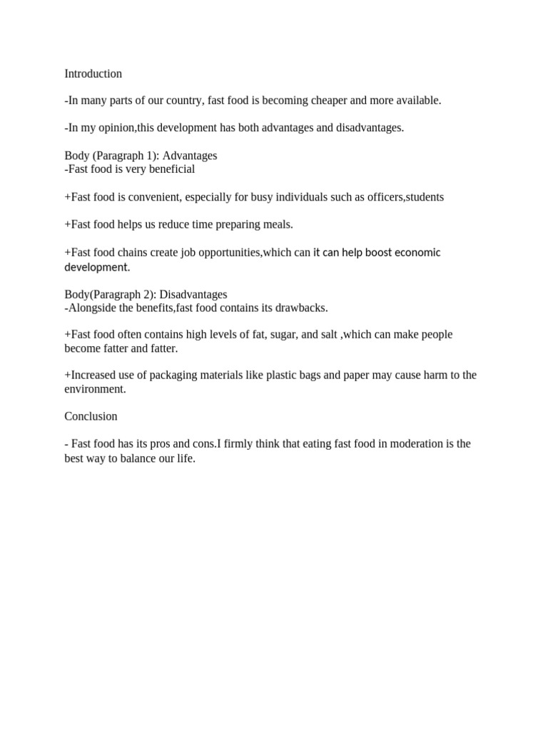 Fast Food | PDF