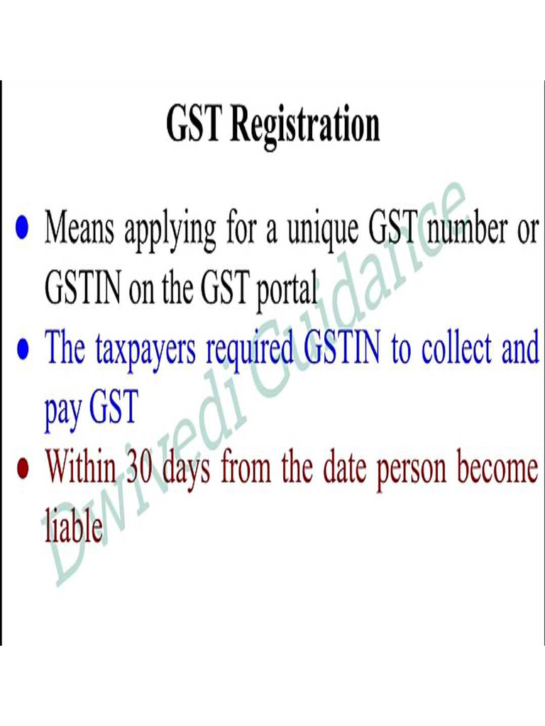 GST Unit 2 | PDF