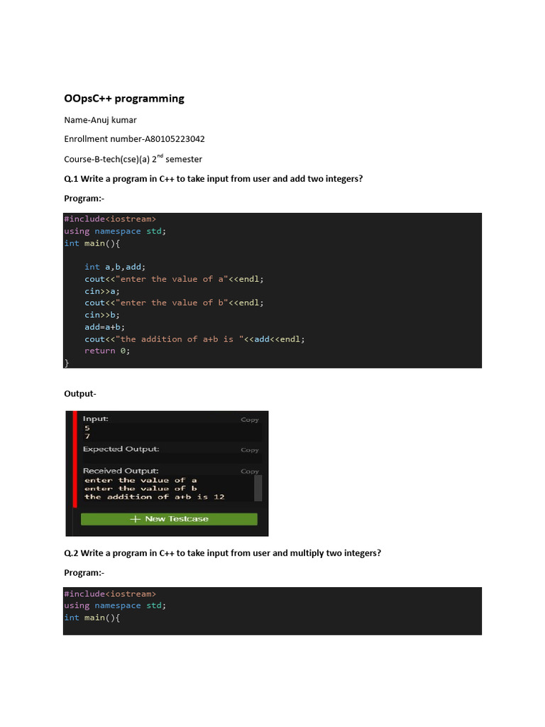 Madhu Sudhan Reddy | PDF | Namespace | Computer Programming