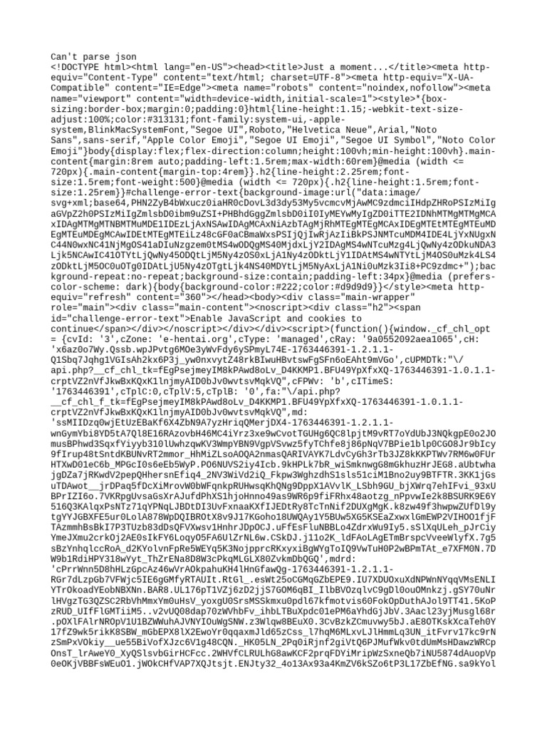 JSON Parsing Error Notification | PDF | Java Script | Computer File Formats
