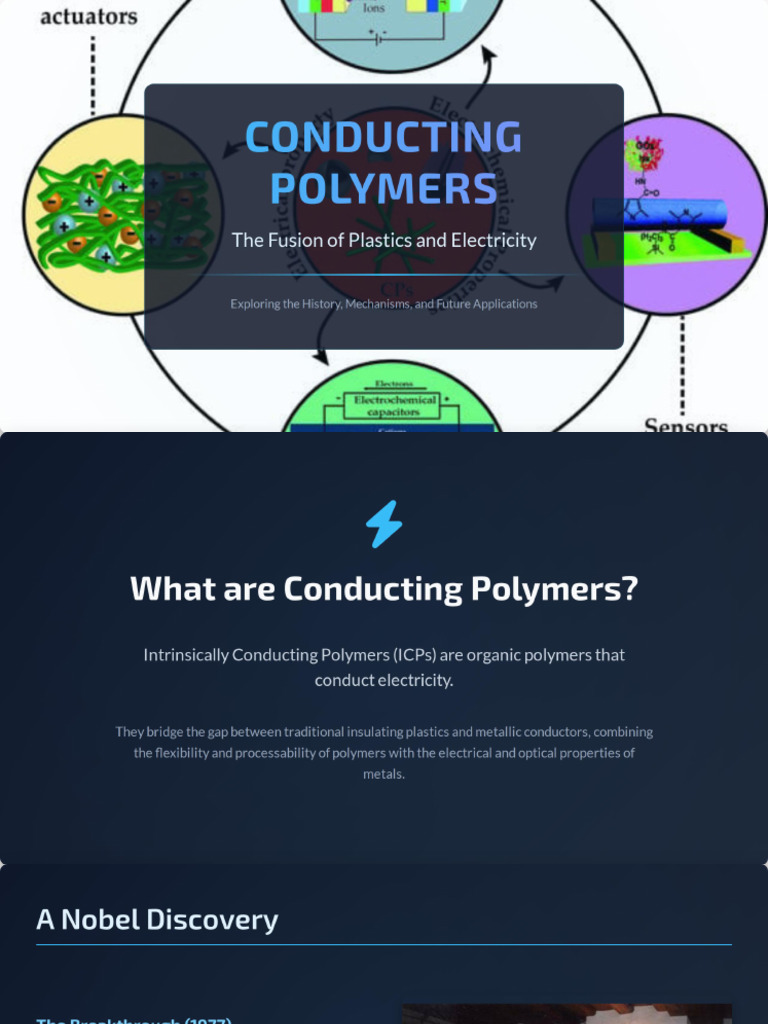 Conducting Polymers | PDF