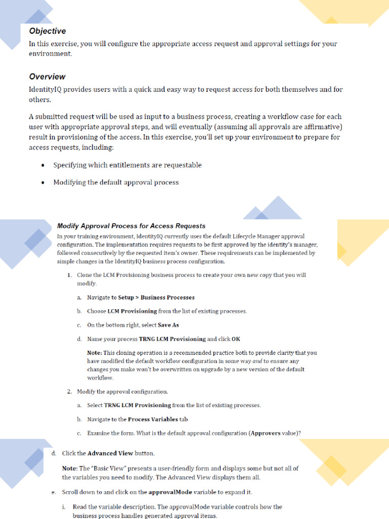 Configure Access Requests | PDF