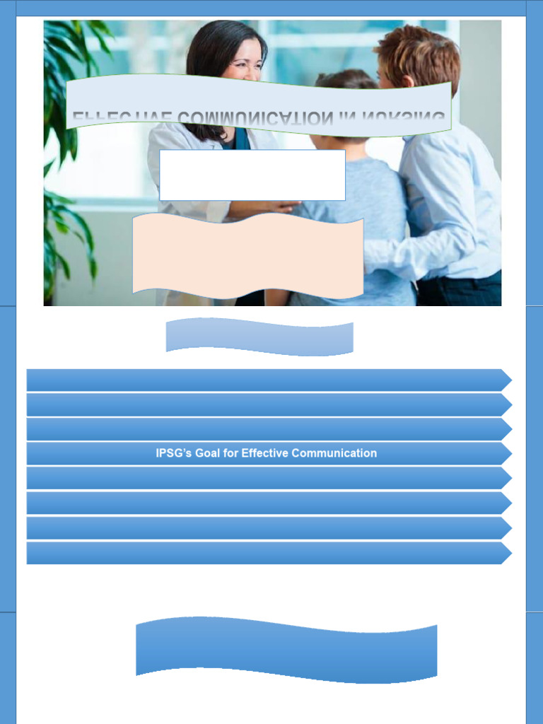 Effective Communication Workshop | PDF | Patient Safety | Communication