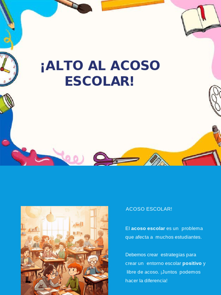 Estrategias para Prevenir el Acoso Escolar | PDF