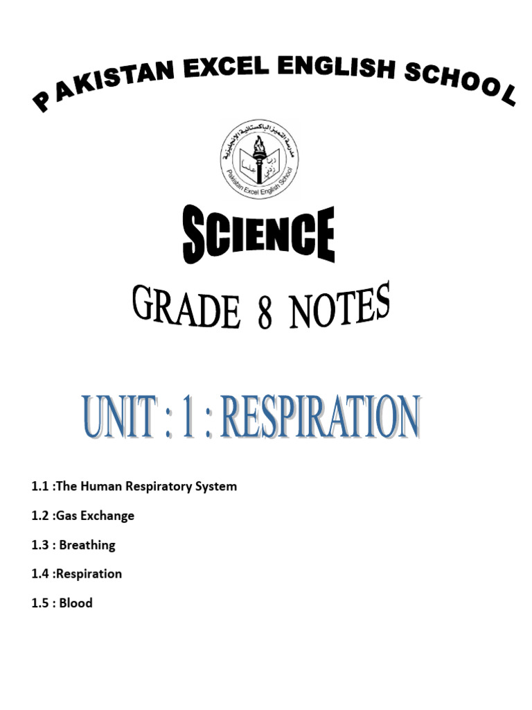 Unit 1 Respiration Notes Practice Sheet Answe 251118 173925 | PDF ...