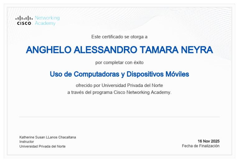 Using Computer and Mobile Devices Certificate N00481613-Upn-Pe | PDF