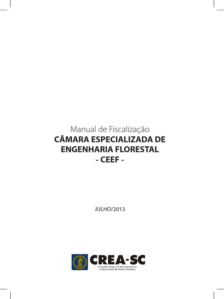 Manual de Fiscalização Engenharia Florestal | PDF | Silvicultura ...