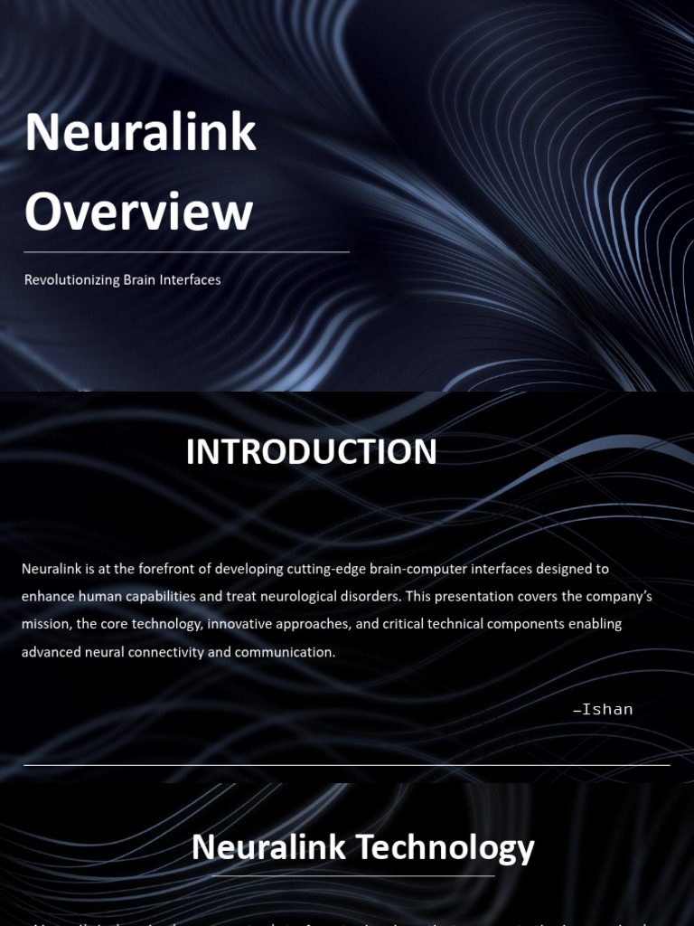 Neuralink: Advancing Brain-Computer Interfaces | PDF | Implant ...