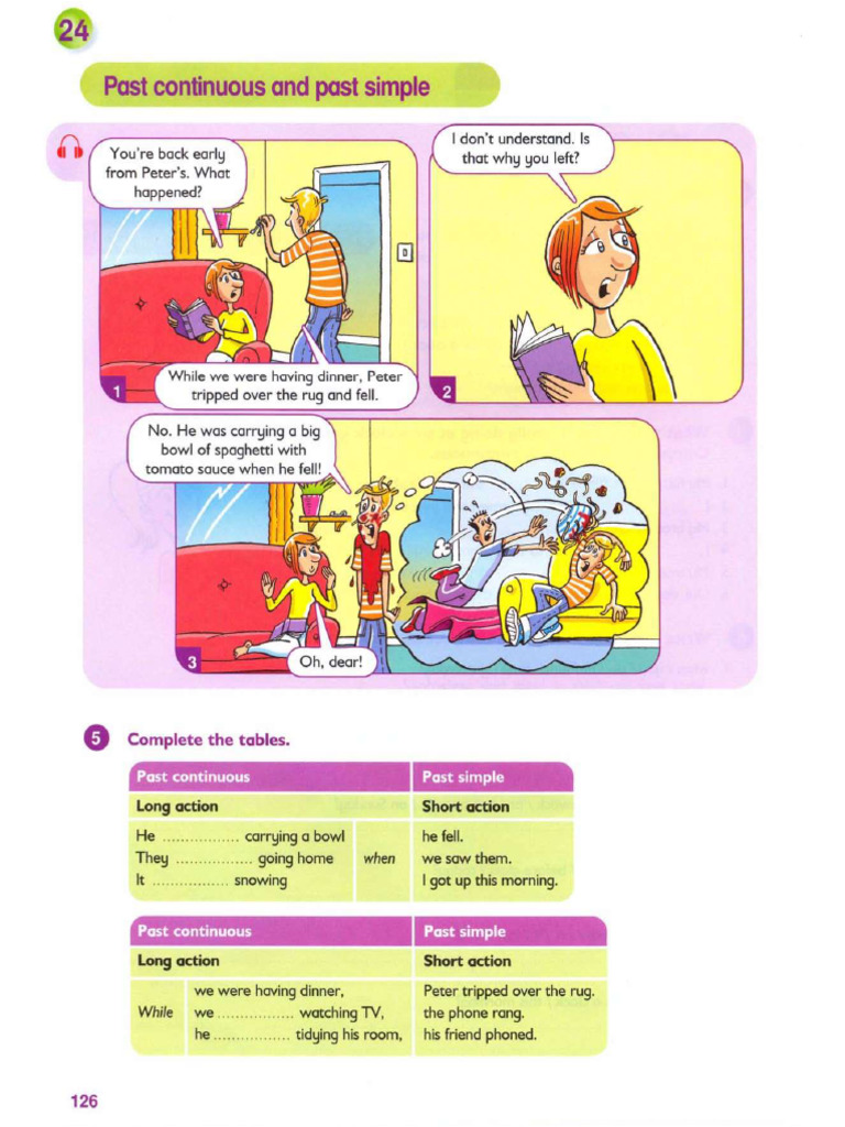 Past Continuous vs. Past Simple Guide | PDF