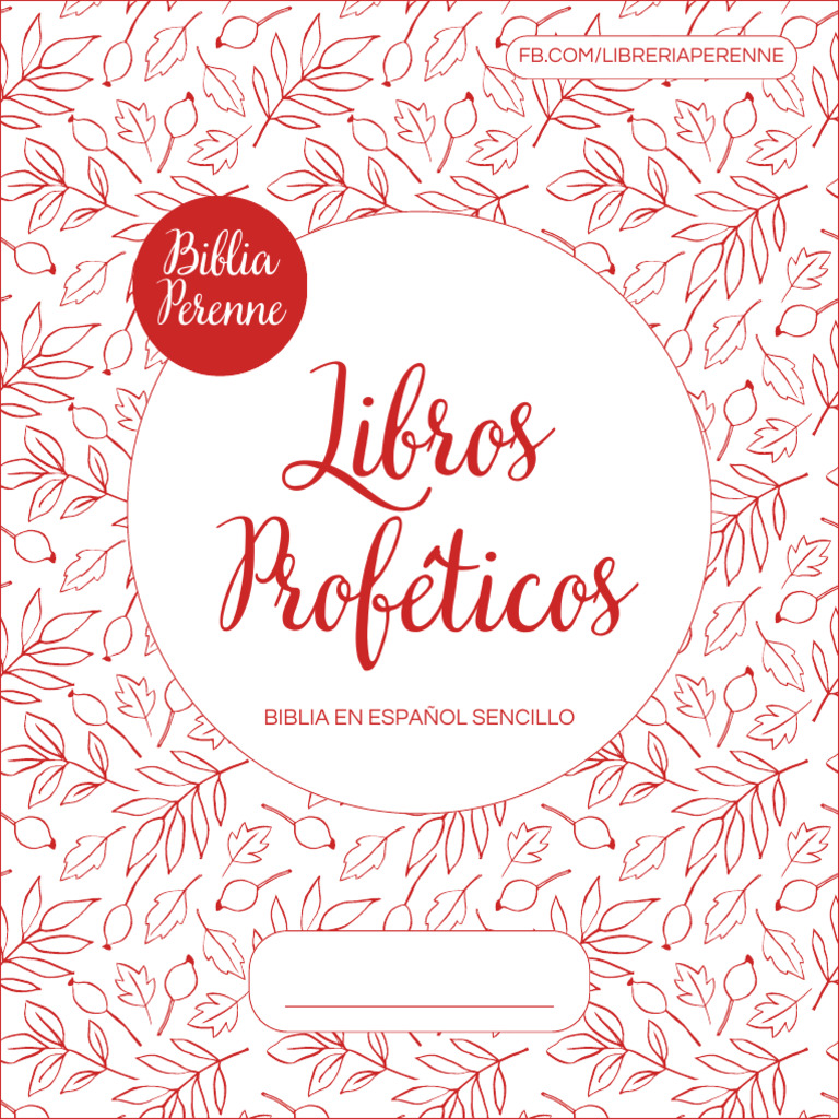 Libros Proféticos de la Biblia PDF