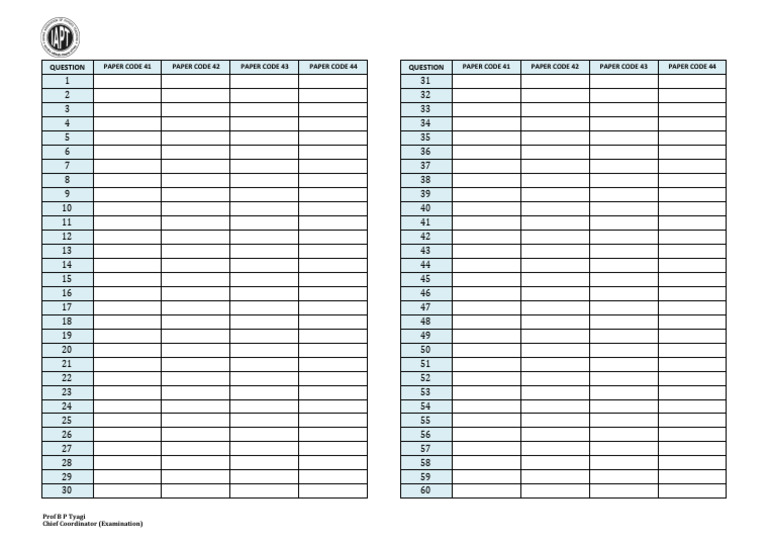 NSEA_-_2025_Tentative_Answer_Key | PDF | Educational Institutions | Tests