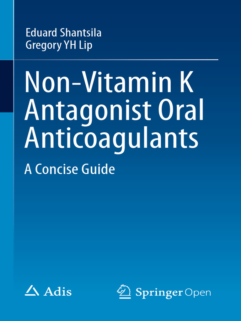 NOAC özet | PDF | Coagulation | Thrombosis