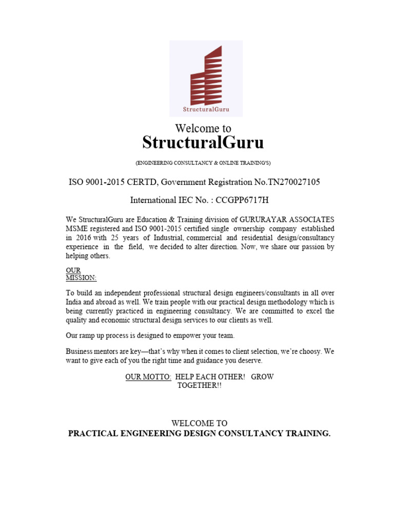 Practical Structural Design Training | PDF | Beam (Structure) | Buckling