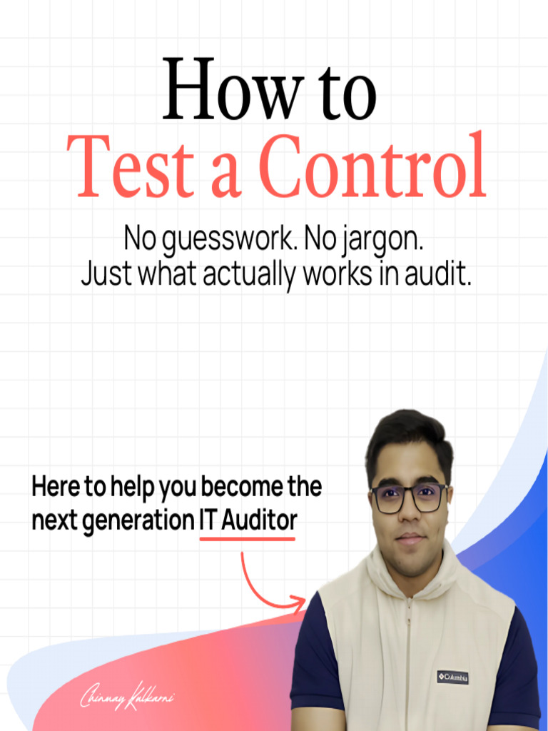 ChinmayKulkarni How To Test A Control PDF 1753618663 | PDF