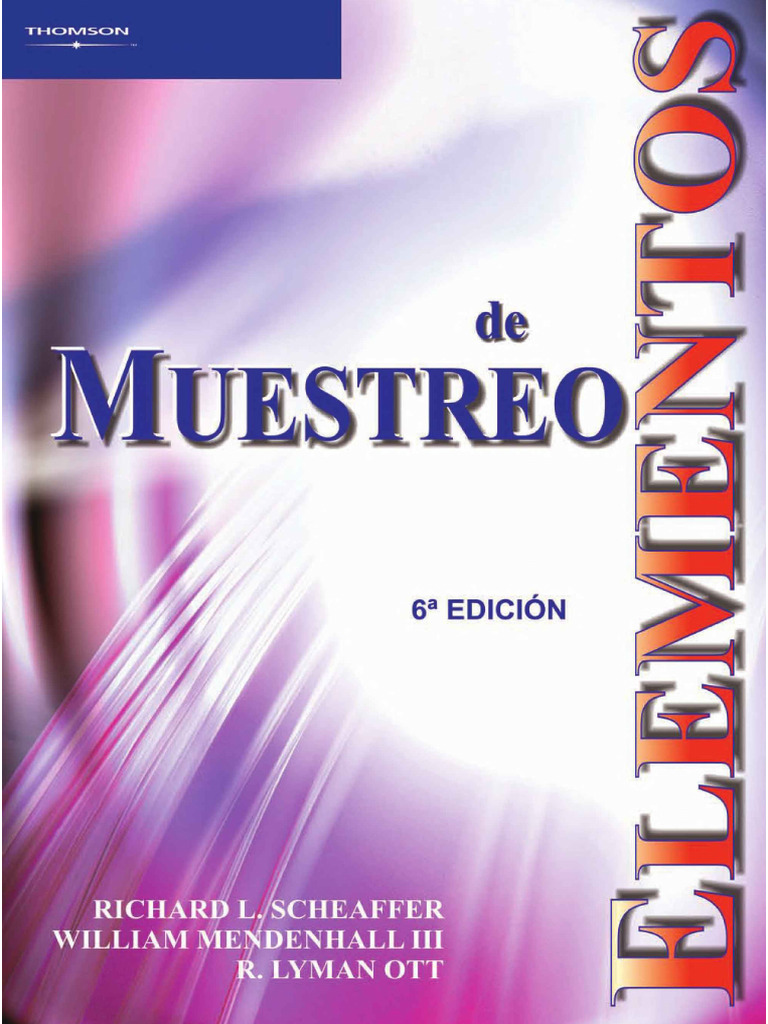 Scheaffer - 2007 - Elementos de Muestreo | PDF
