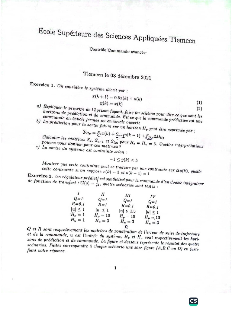 EF Test CMD Avancée | PDF