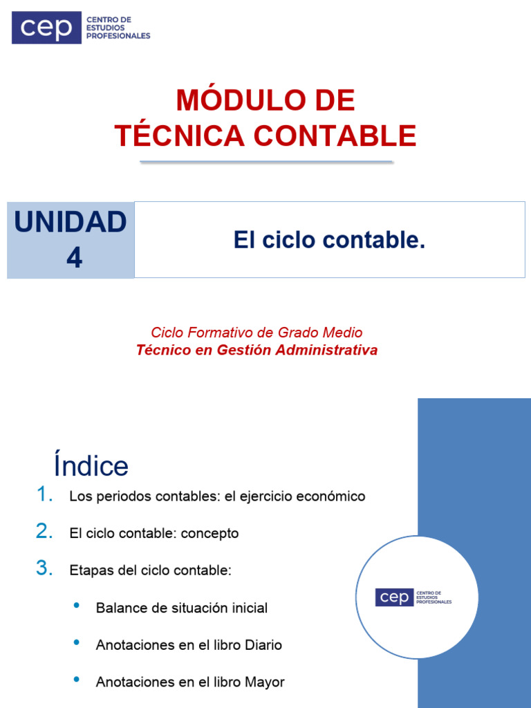 Tema 4 Contenidos | PDF | Contabilidad | Estado financiero