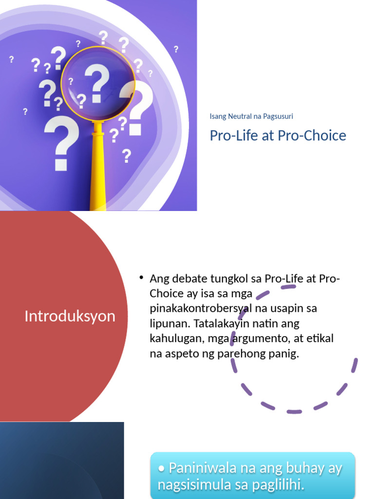 ProLife_ProChoice_Presentation | PDF