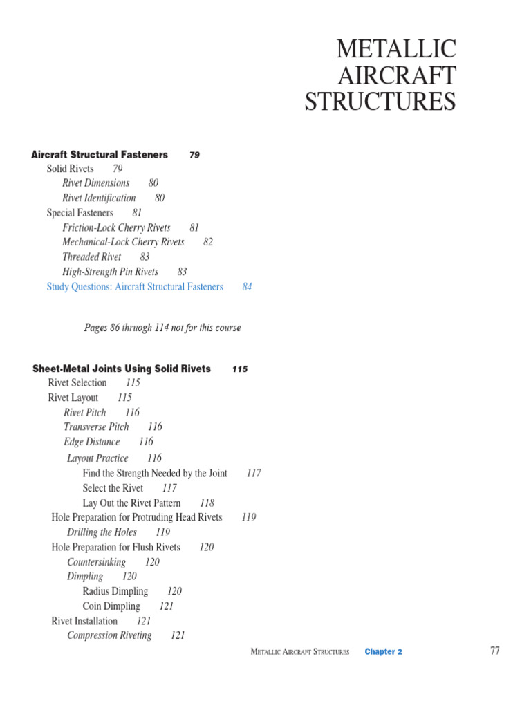 Aircraft Structural Fasteners Guide | PDF | Rivet | Heat Treating
