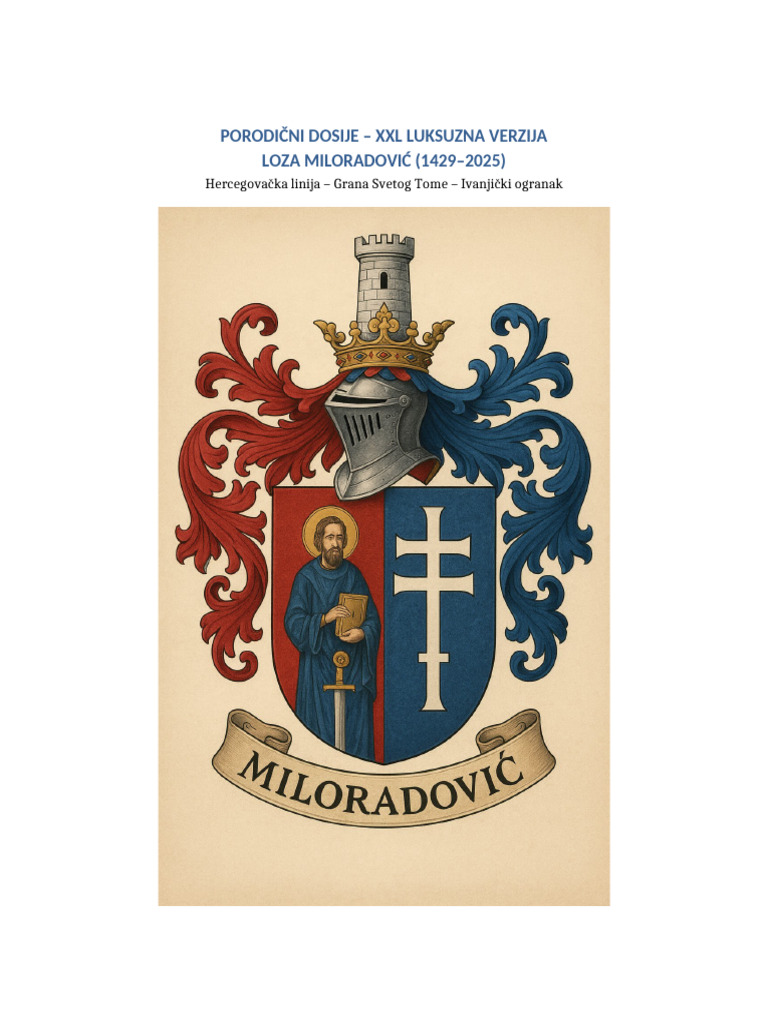 PDF Reader Porodicni Dosije Miloradovic XXL | PDF