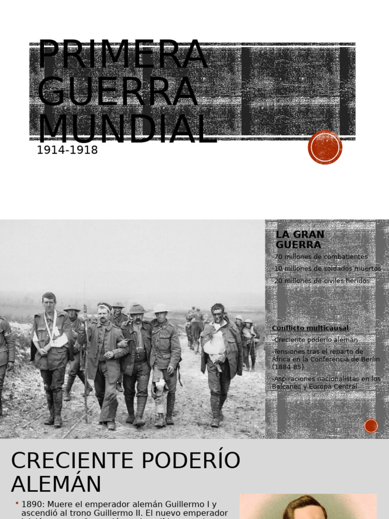 Causas y Consecuencias de la Primera Guerra Mundial | PDF | imperio ...
