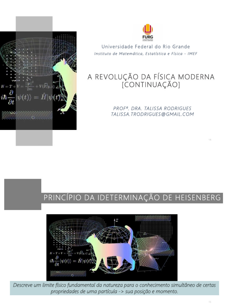 Princípio da Incerteza de Heisenberg | PDF | Princípio da incerteza ...