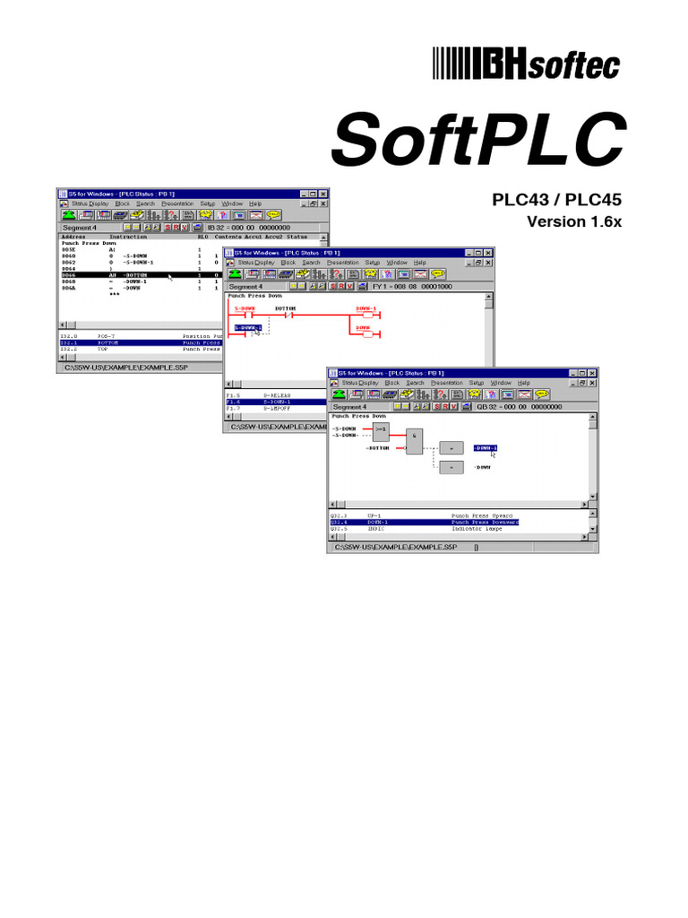 S5_SoftPLC_Manual | PDF | Microsoft Windows | Windows 2000