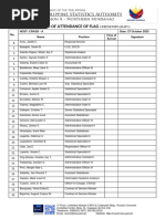 CSC Form No. 12 Designation Report 2025 | PDF