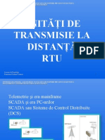 Unitatile de Transmisie La Distanta - RTU