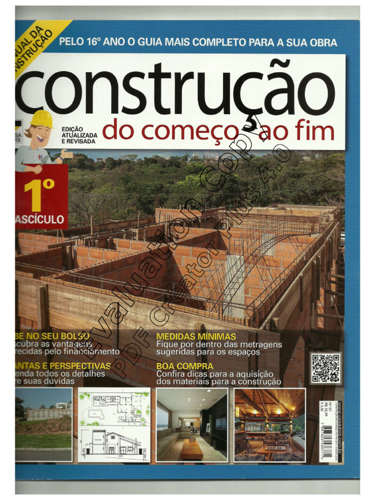 Construção Do Começo Ao Fim - 1º Fascículo | PDF