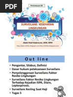 Download SURVEILANS  KESEHATAN LINGKUNGAN by Abdul Hadi Kadarusno SN95993768 doc pdf