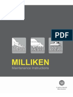 Milliken Maintenance Instruction