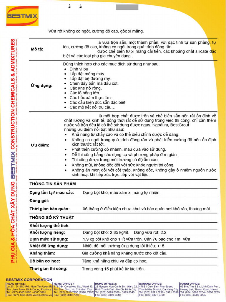 Media 2157 Bestgrout-Ce400 | PDF