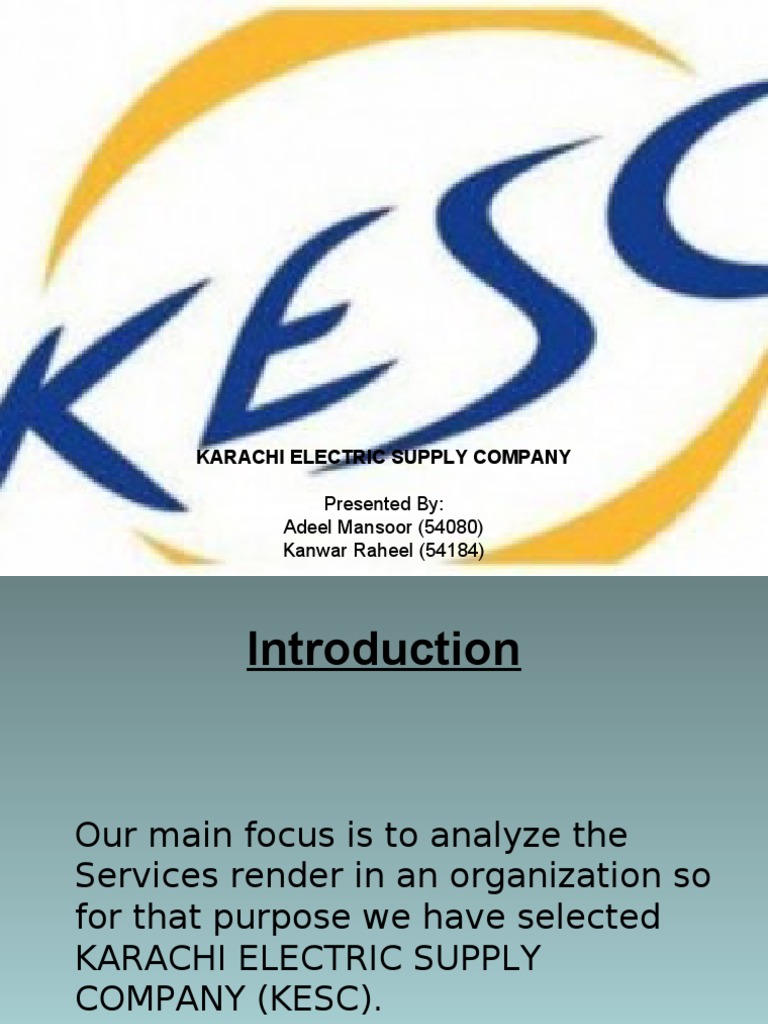 KESC | PDF | Power Station | Electric Power Transmission