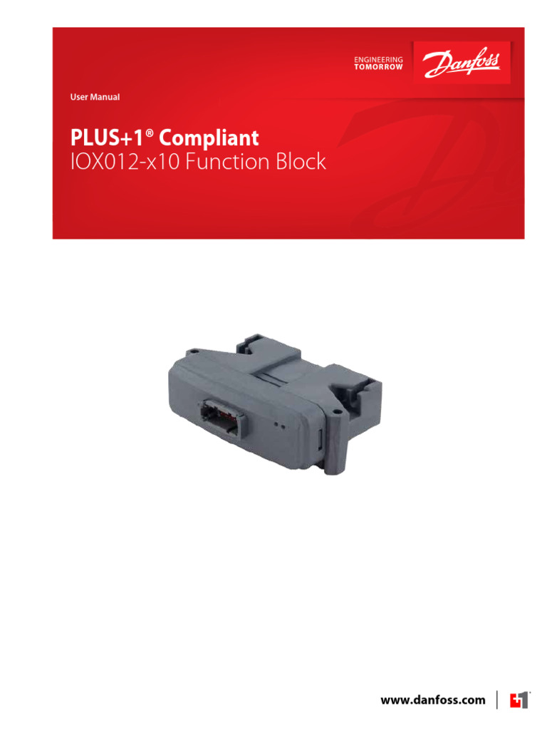 IOX012-x10 Function Block Manual | PDF | Programmable Logic Controller ...
