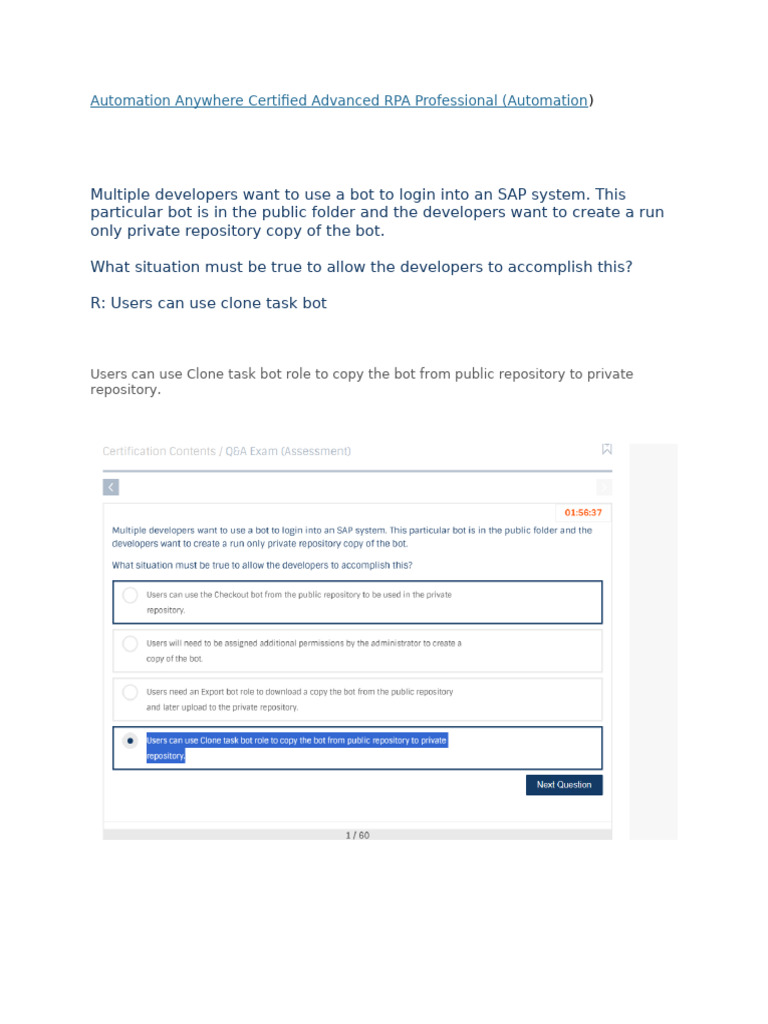 RPA Bot Development Best Practices Guide | PDF | Microsoft Excel ...