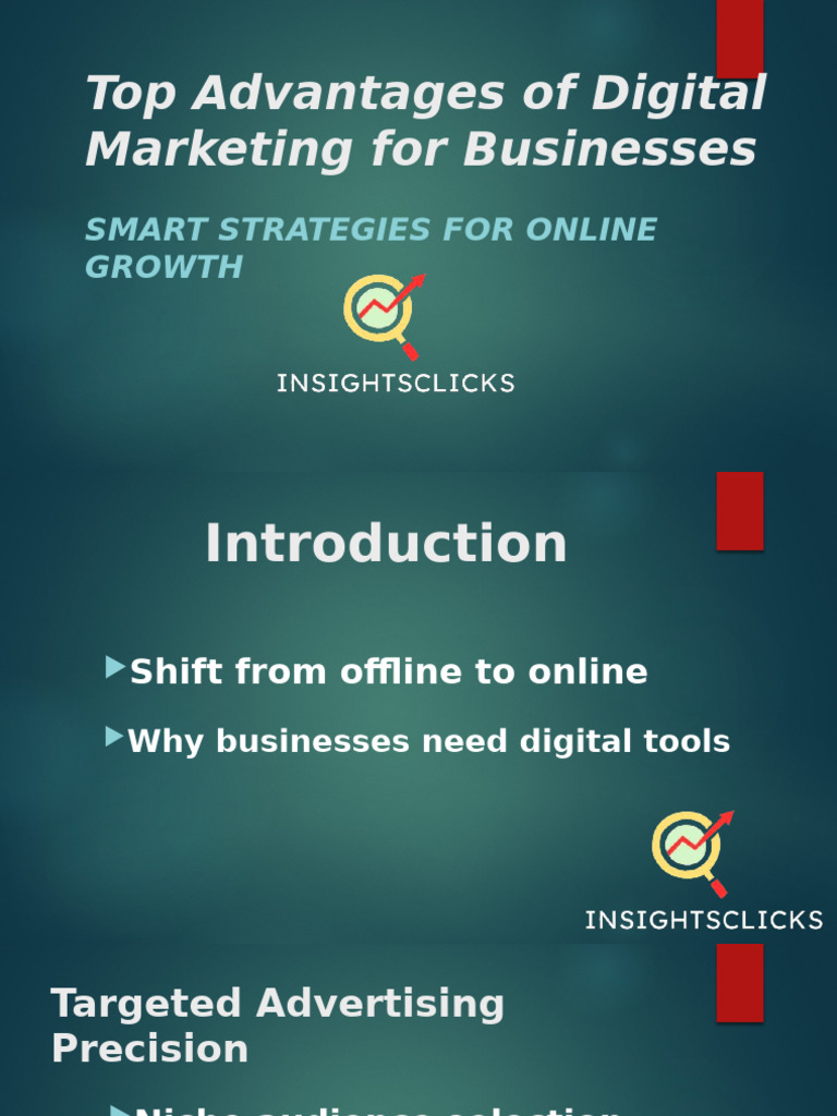 Benefits of Digital Marketing Strategies | PDF