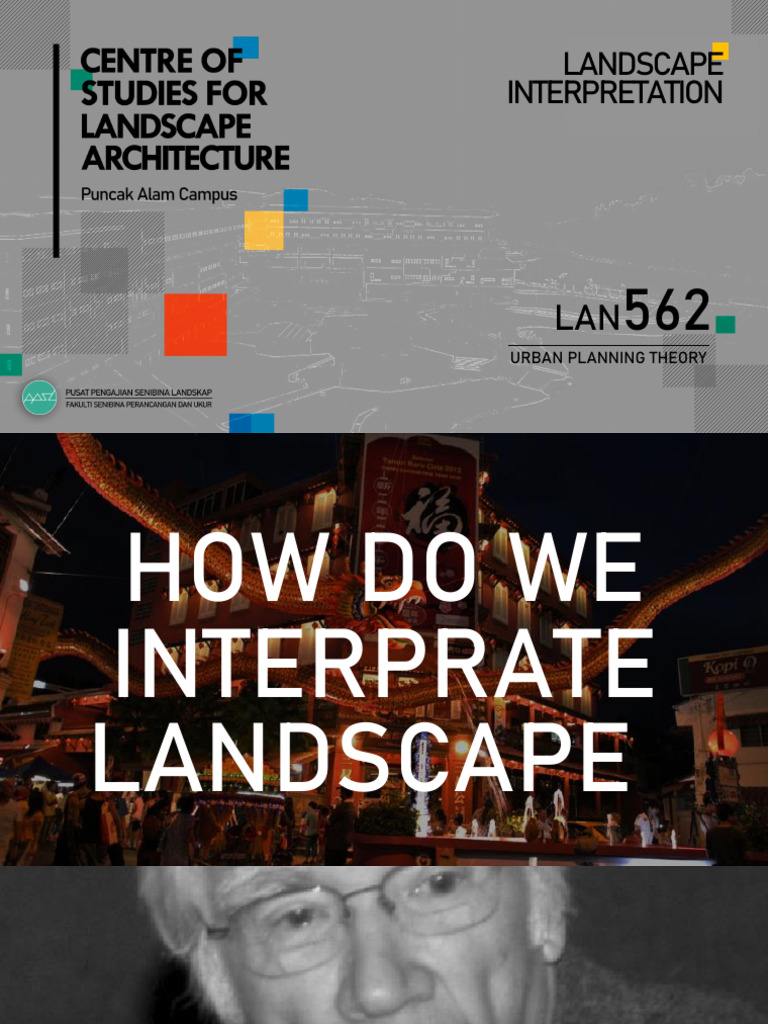 03 LAN562_Landscape Interpretation LECTURE NOTE | PDF