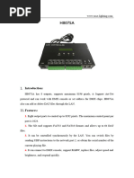 DMX512 Mini Floodlight Functions | PDF | Color | Lighting