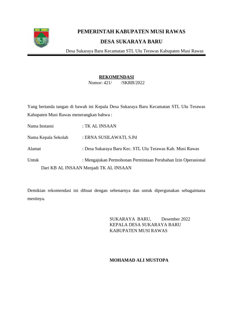 Rekomendasi | PDF