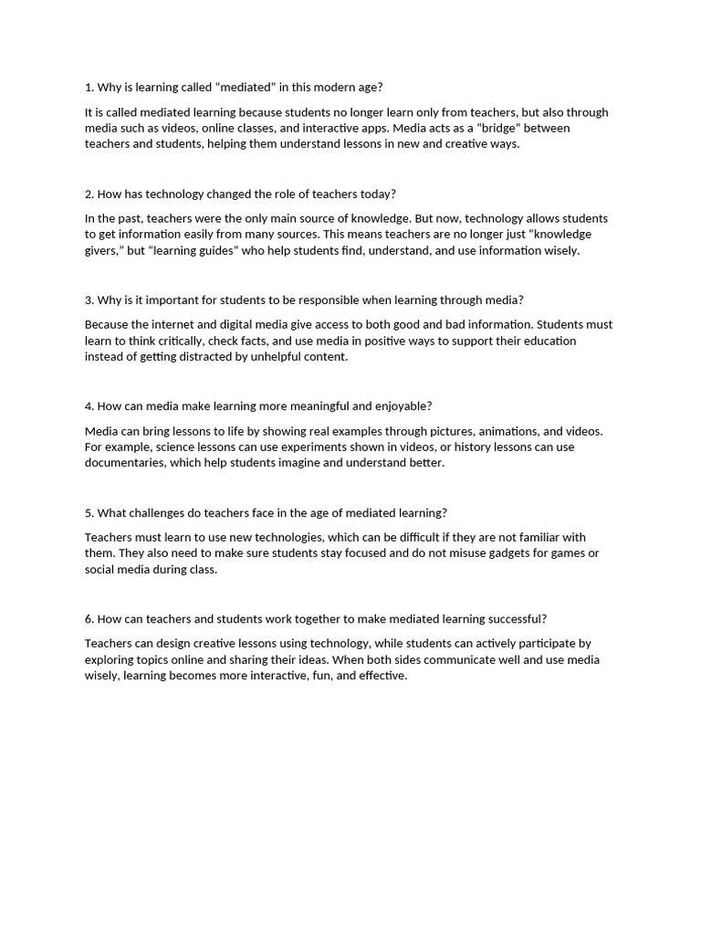 Group 16 QnA | PDF