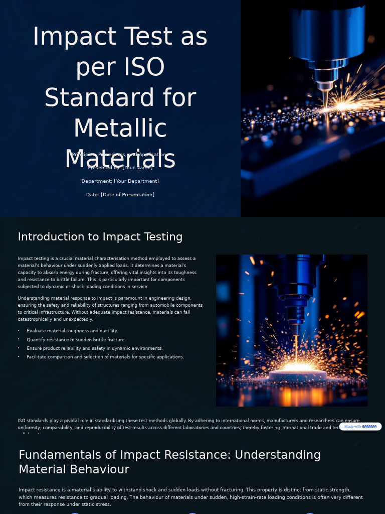 ISO Impact Testing for Metallic Materials | PDF | Fracture | Ductility
