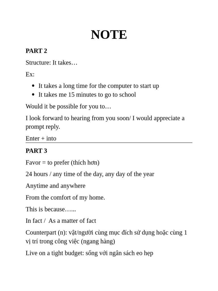 Note | PDF