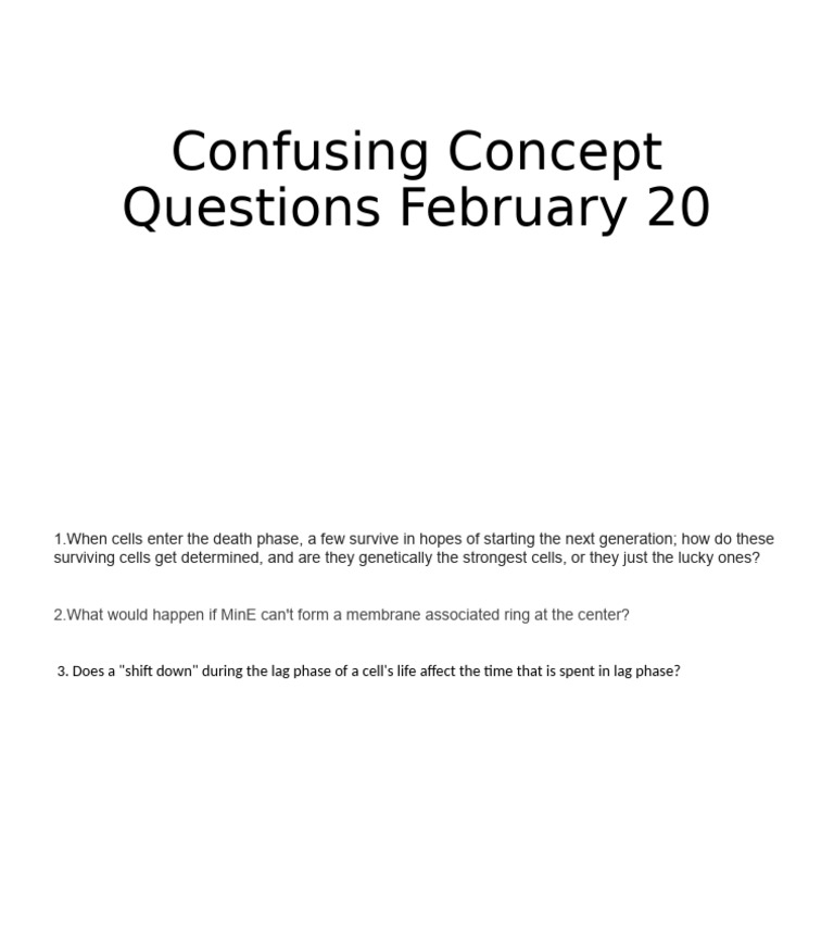 CC Questions Feb 20 - Tagged | PDF